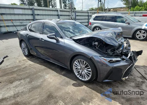 2025 Lexus Is 300 from USA, damaged, VIN JTHDA1D20S5133345